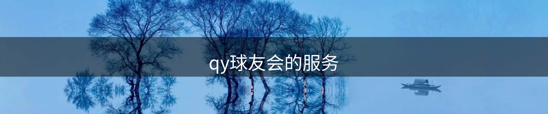 qy球友会的服务